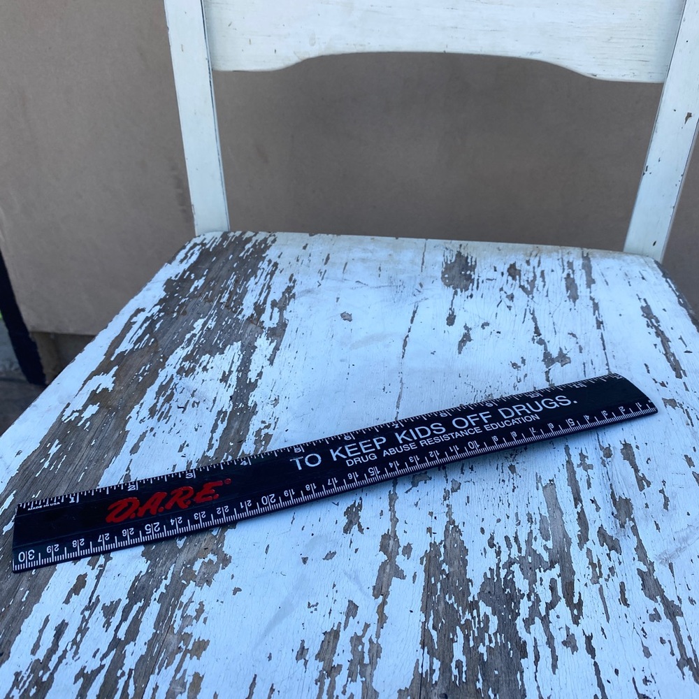 Accessories, 12” Ruler D.A.R.E.